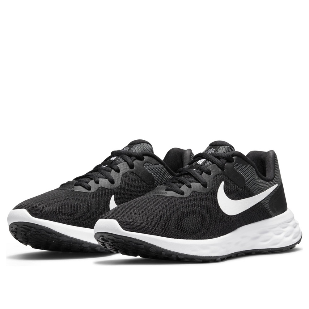 Nike Women's Running Shoes, Revolution 6 - Black & White NWT - Picture 6 of 8